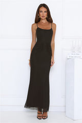 Dreamy Whisper Maxi Dress Black