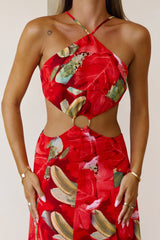 Paradise Ring Maxi Dress Print