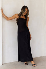 Subtle Luxury Maxi Dress Black