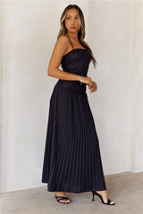 Subtle Luxury Maxi Dress Black