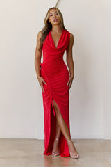 Nightfall Icon Maxi Dress Coral