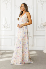 Chasing Moonbeams Maxi Dress Cream