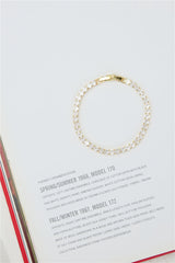 Luxe Tennis Bracelet Gold