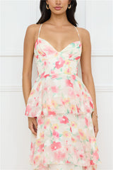 Bright Beauty Maxi Dress Print