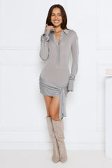 Soho Mini Dress Grey