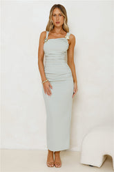 Garden Reverie Maxi Dress Sage