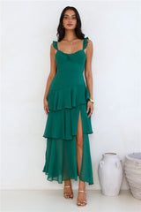 Trailblazing Maxi Dress Green