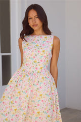 Confetti Crush Midi Dress Print