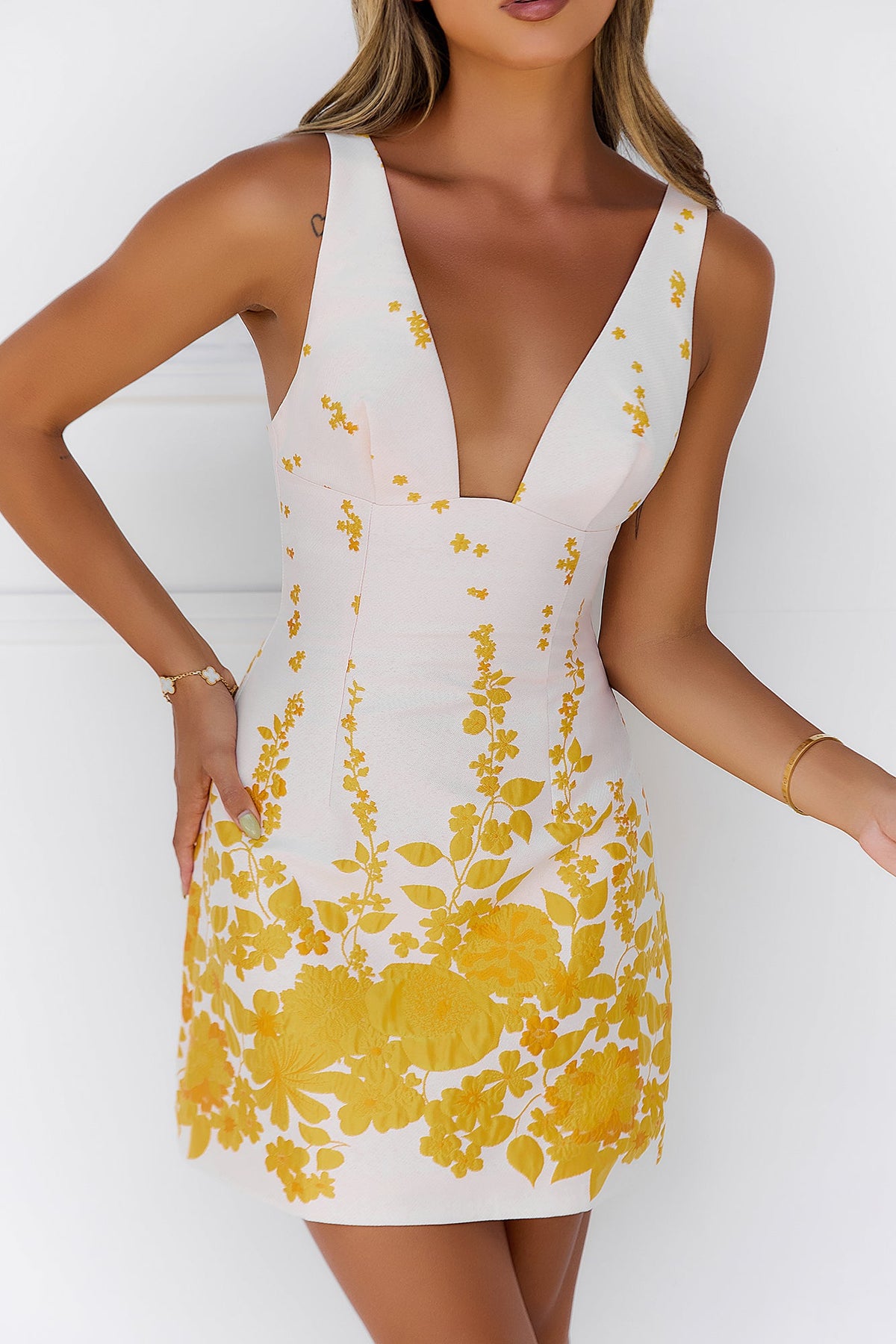 Passionflower Mini Dress Pink