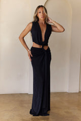 Radiant Beauty Maxi Dress Black