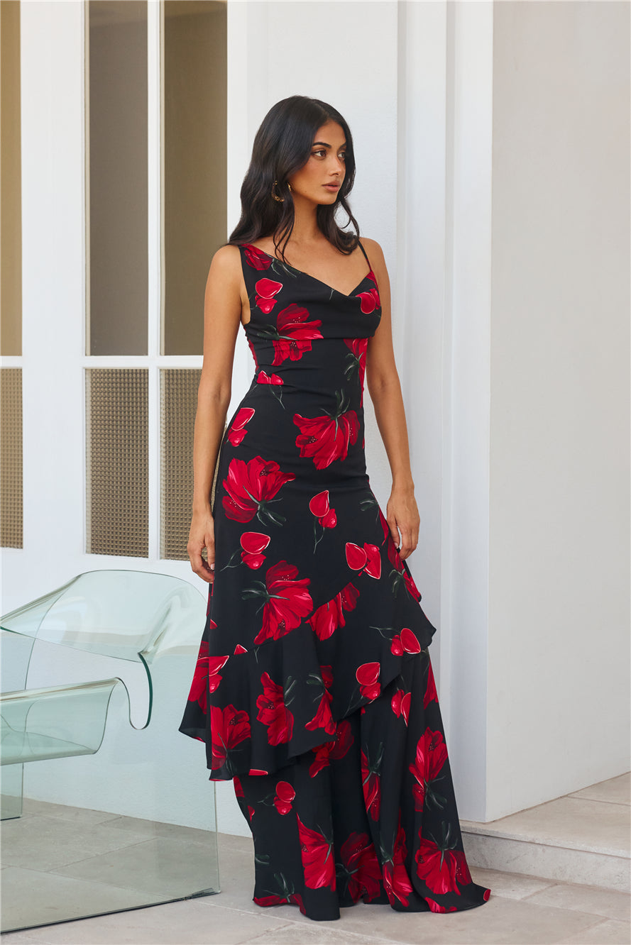 Raven Maxi Dress Black