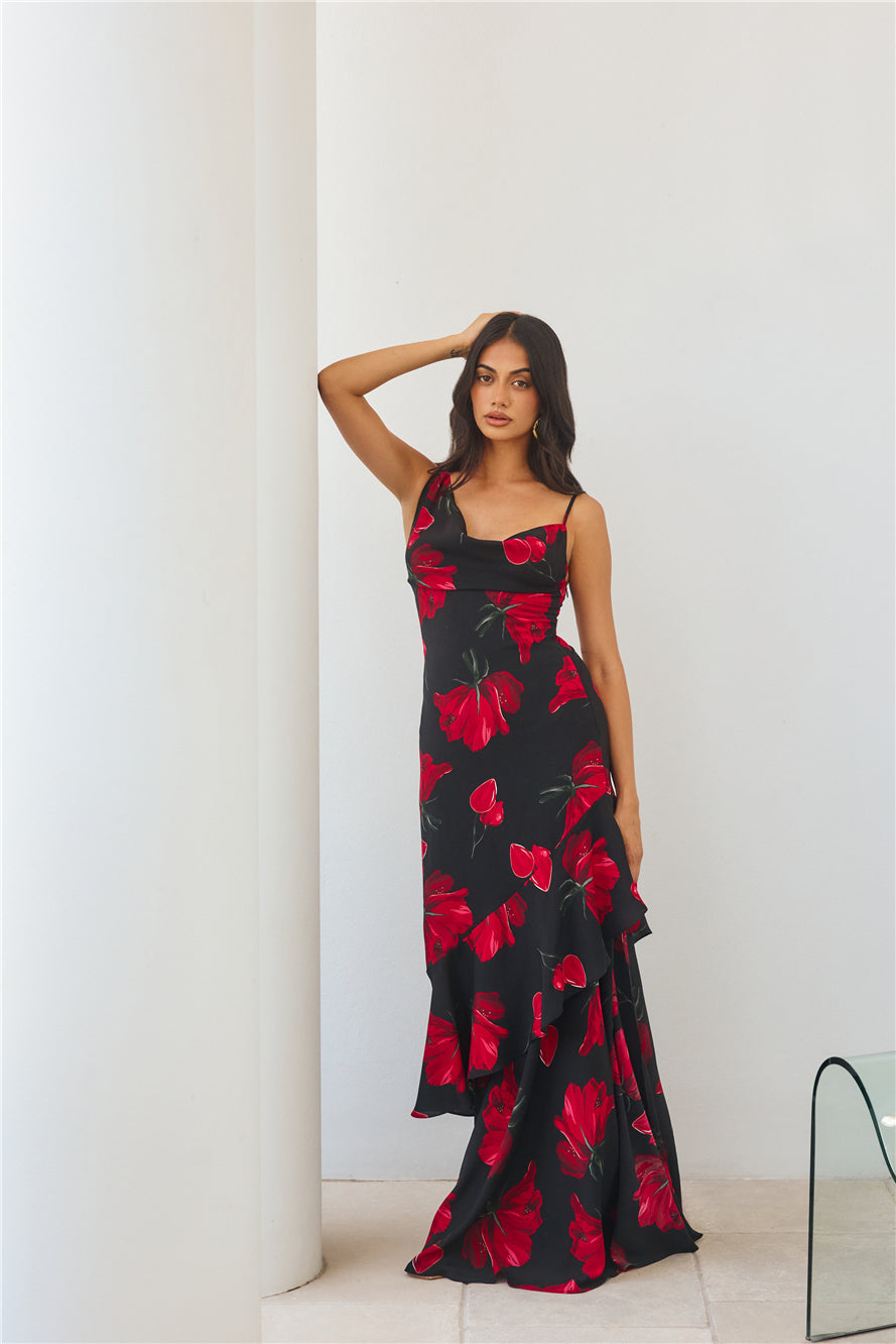 Raven Maxi Dress Black