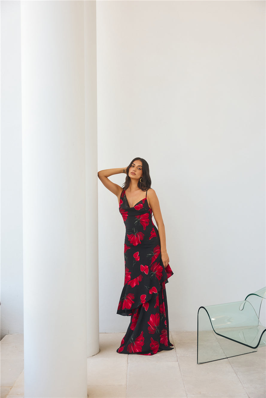 Raven Maxi Dress Black