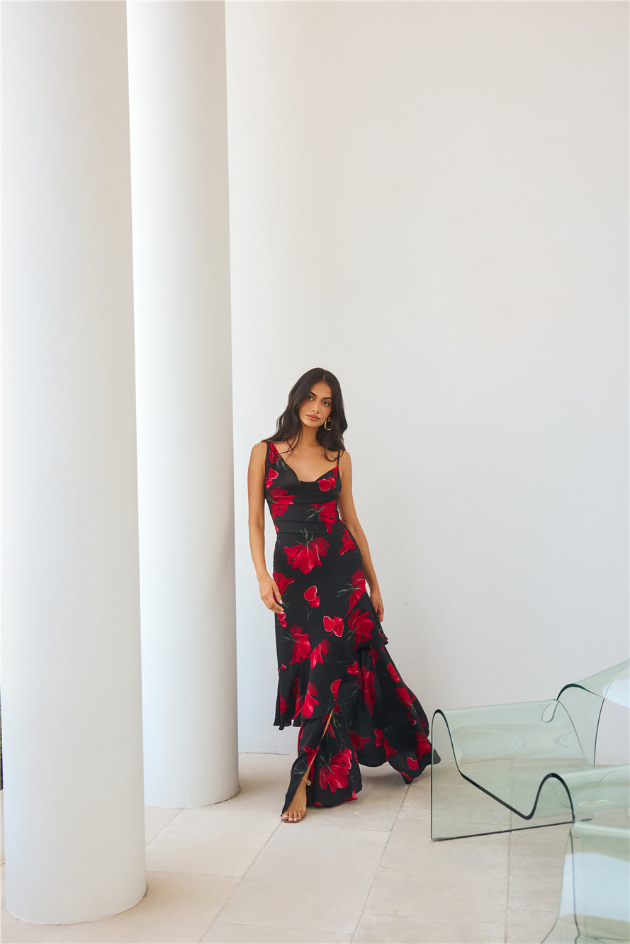 Raven Maxi Dress Black