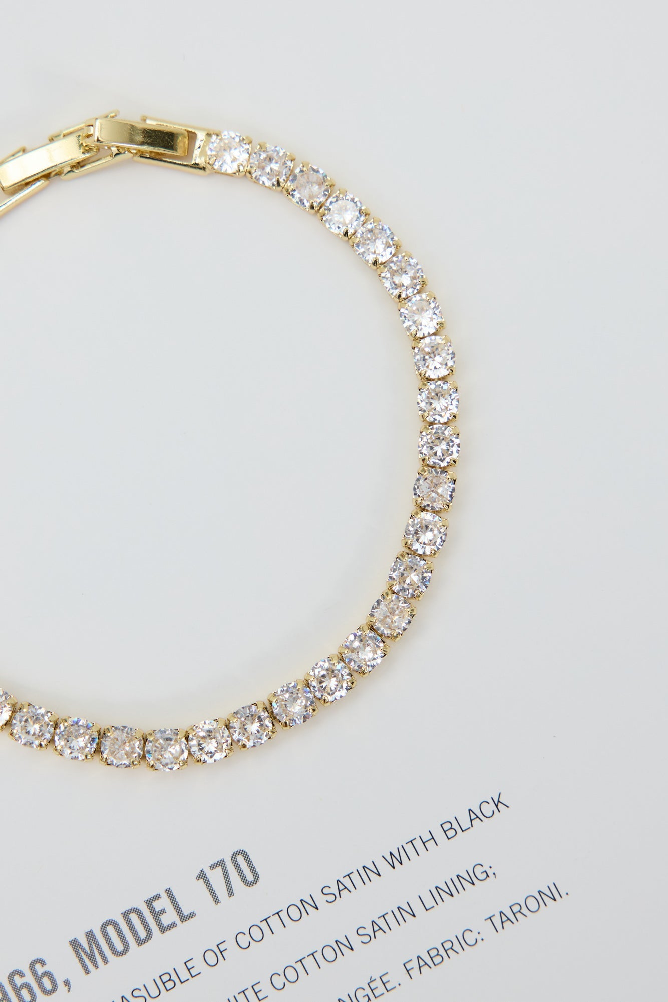 Luxe Tennis Bracelet Gold