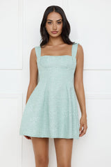 Madison Mini Dress Sage