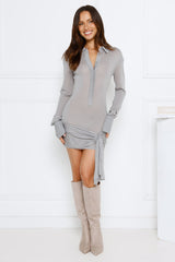 Soho Mini Dress Grey