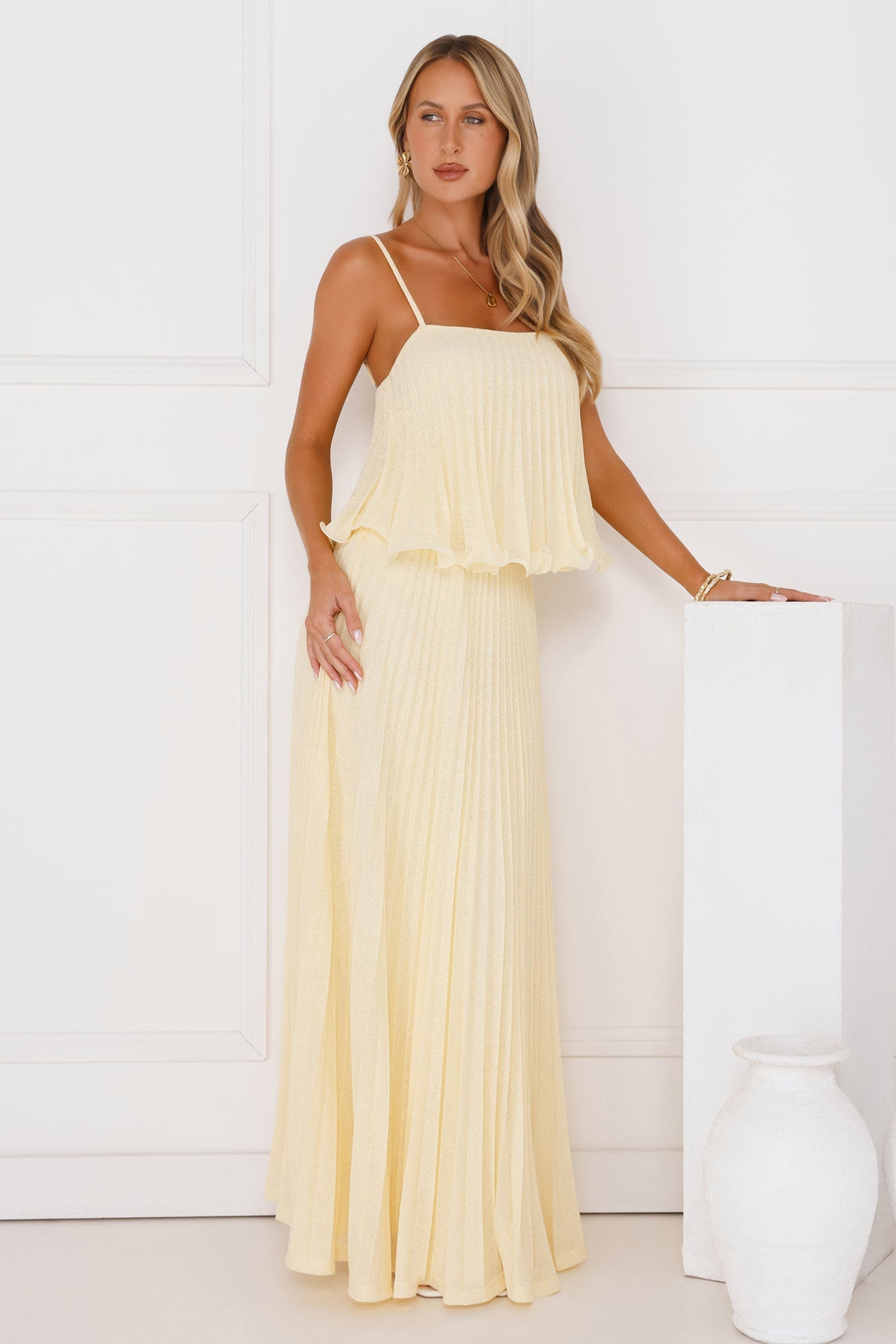 Real Deal Maxi Skirt Yellow