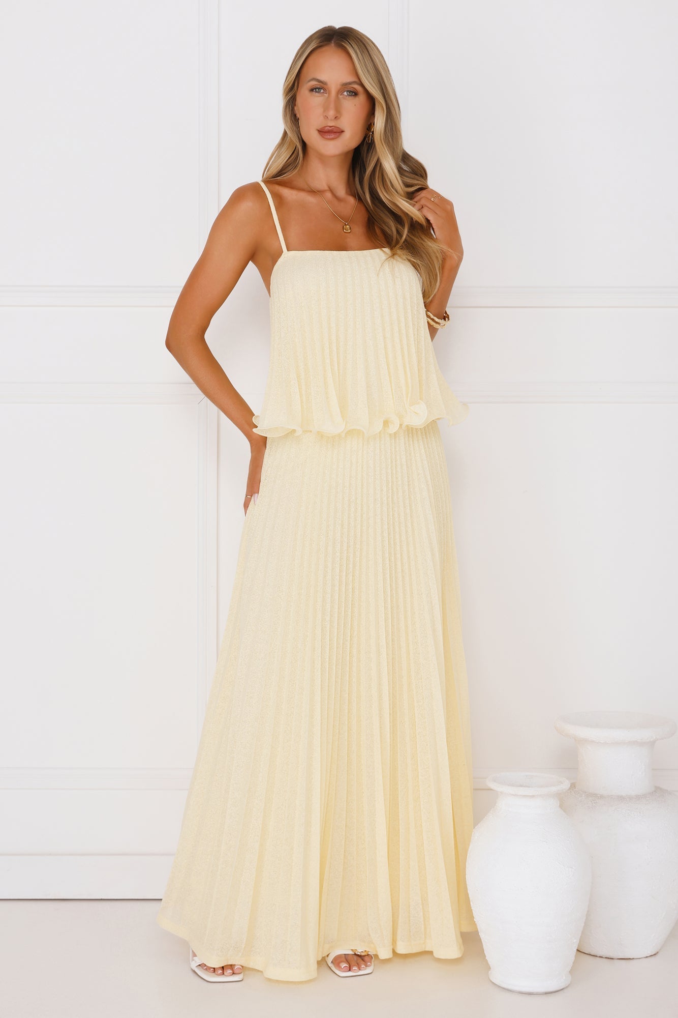 Real Deal Maxi Skirt Yellow
