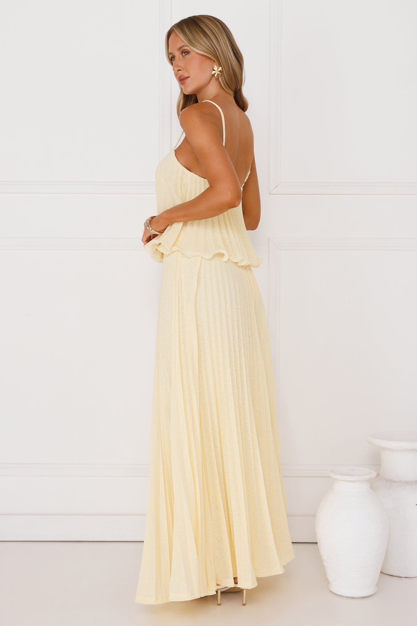 Real Deal Maxi Skirt Yellow