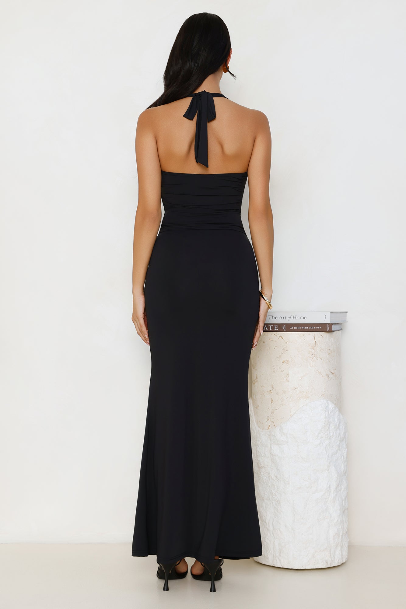 Starfish Beauty Maxi Skirt Black