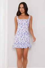 All Dressed Up Mini Dress Lilac