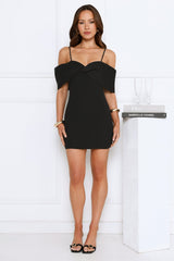 Dazzle Daily Mini Dress Black