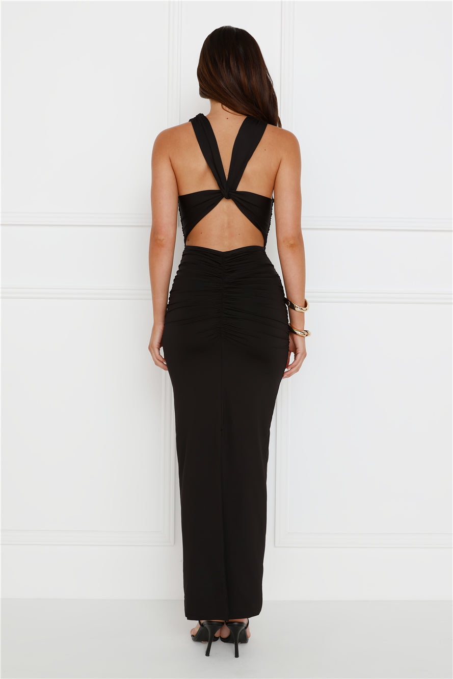 Elise Maxi Dress Black
