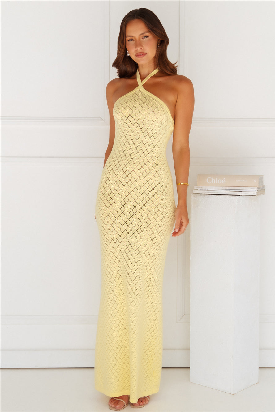 Simi Maxi Dress Yellow