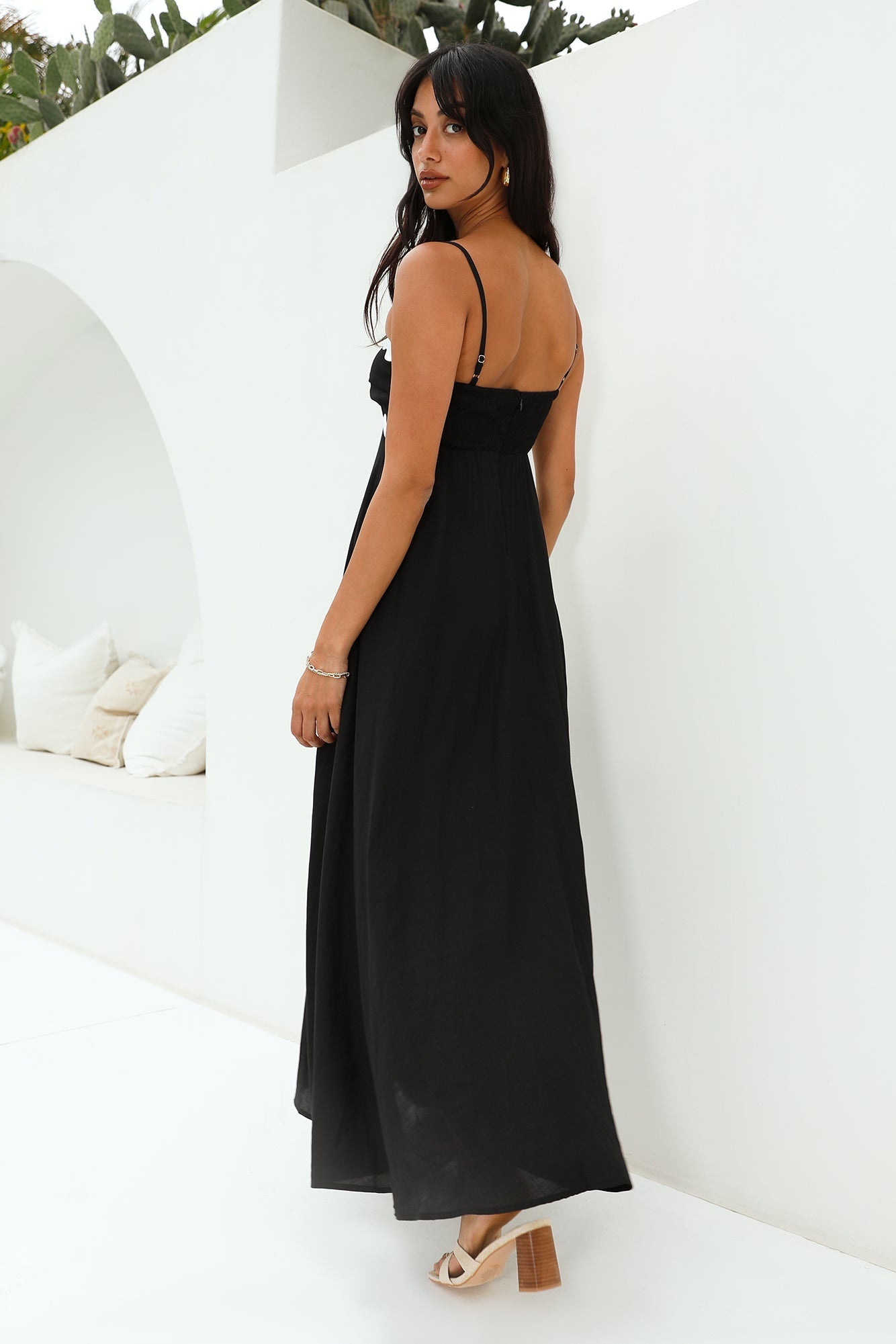 Wavi Maxi Dress Black